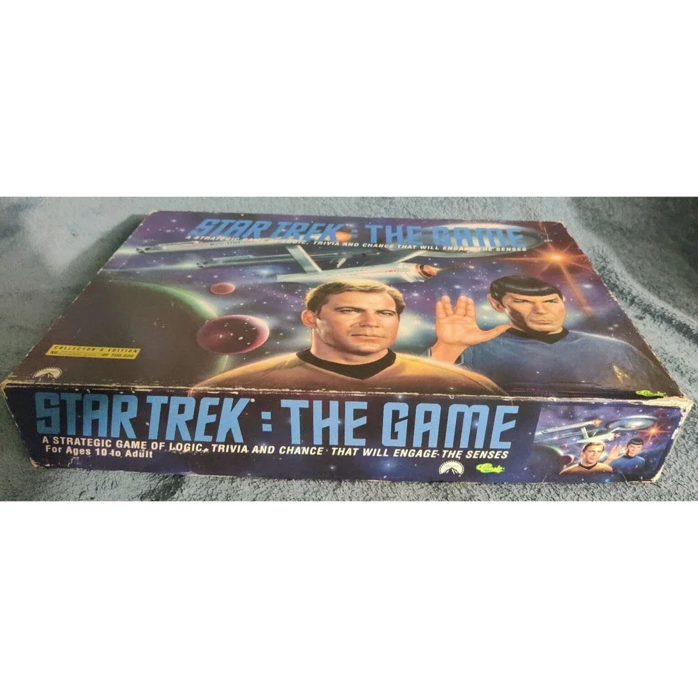 Star Trek : The Game TOS Collectors Limited Edition 1992 Vintage Board Game